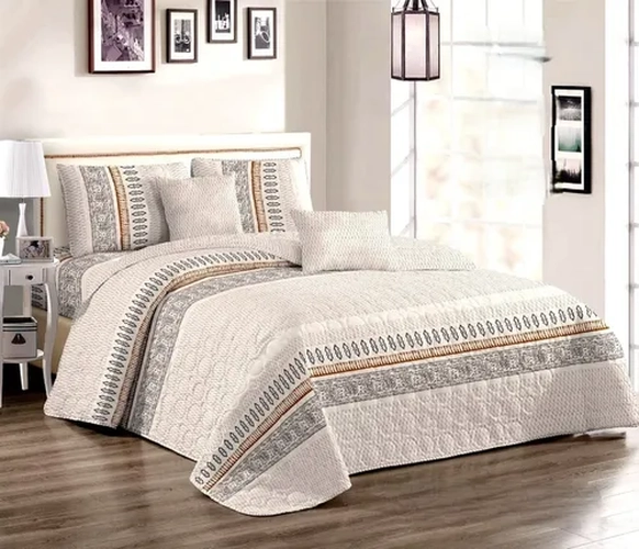 CUBRECAMA QUILT VERANO 1.5 PLAZAS VARIOS DISEÑOS - 3