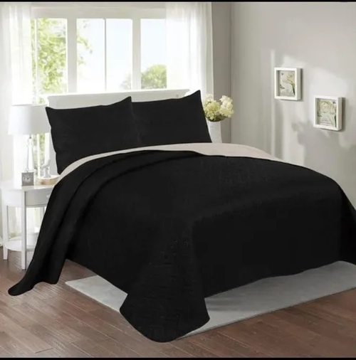 CUBRECAMA QUILT SHERPA 2 PLAZAS UNICOLOR - 1