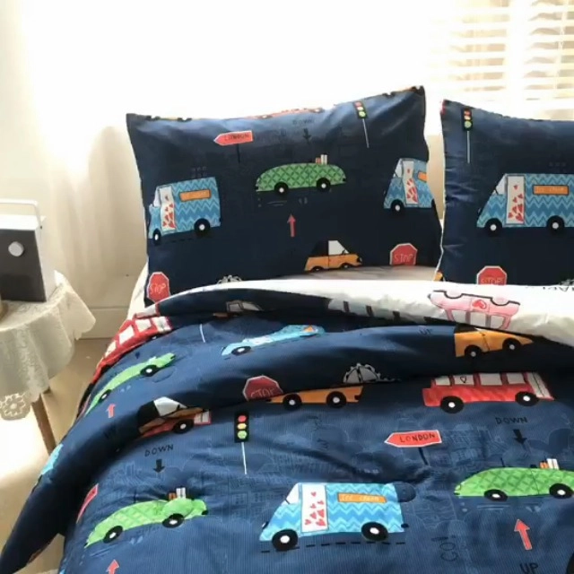 QUILT VERANO ESTAMPADO 1.5 PLAZA CUBRECAMA - 1