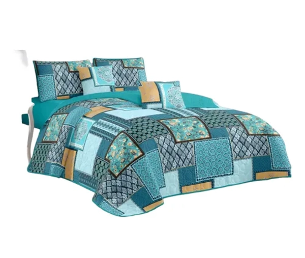 CUBRECAMA VERANO QUILT 1.5 PLAZA DELGADO - 1