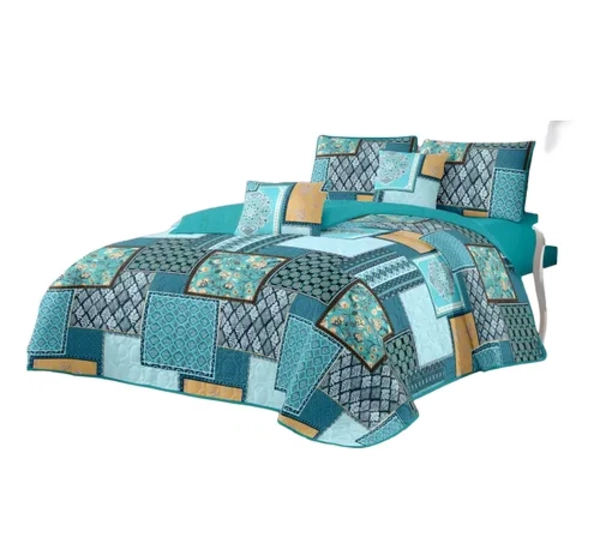CUBRECAMA VERANO QUILT 1.5 PLAZA DELGADO - 2