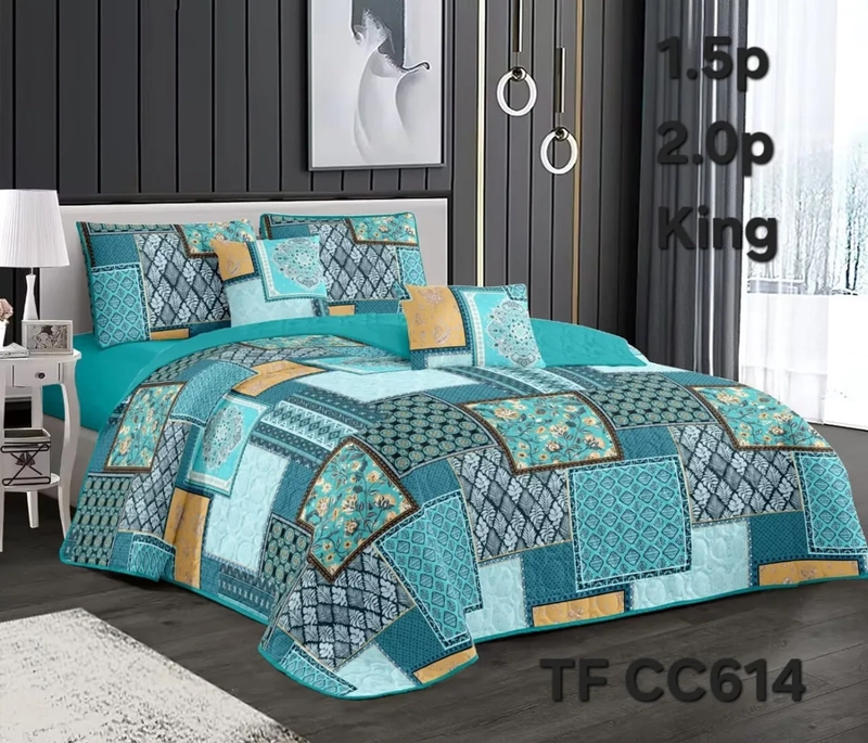 CUBRECAMA VERANO QUILT 1.5 PLAZA DELGADO - 3