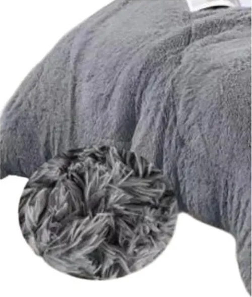 COBERTOR CHIPORRO PELUDO 1.5 PLAZA + FUNDA - 2