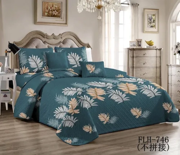 CUBRECAMA VERANO QUILT 2 PLAZAS VARIOS DISEÑOS G16 - 2