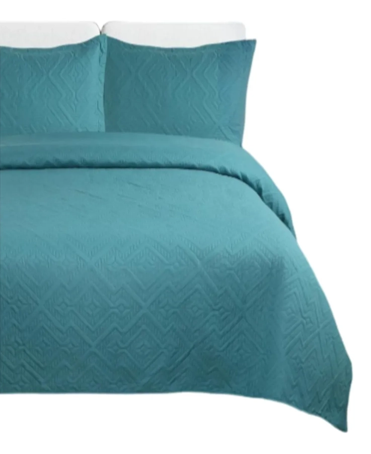 CUBRECAMA QUILT UNICOLOR VERANO 2 PLAZAS 230X250 - 2