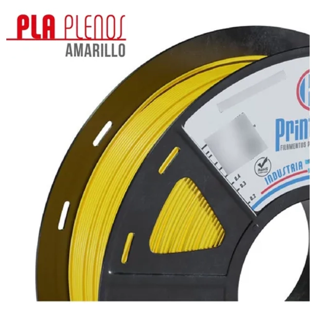 FILAMENTO 3D PLA PRINTALOT 1.75 MM 1 KG AMARILLO - 2