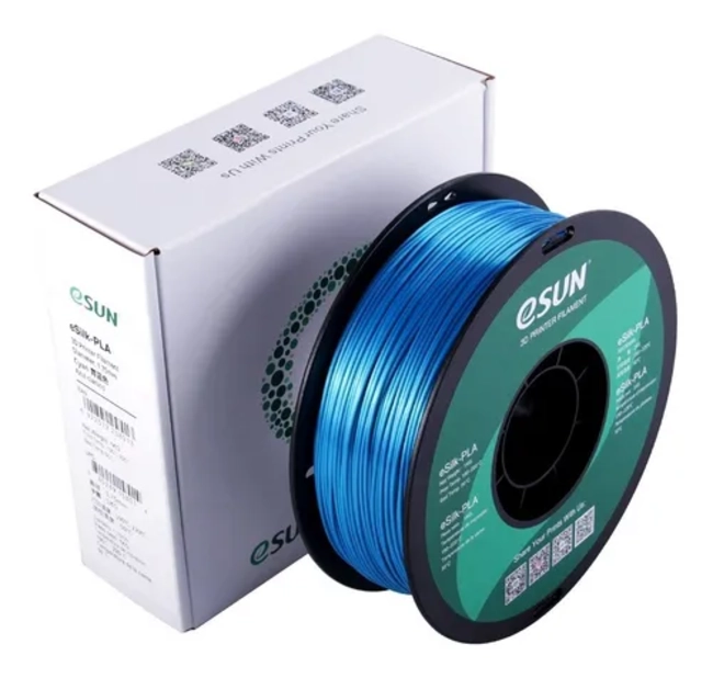 FILAMENTO IMPRESION 3D PLA+ ESUN 1.75 MM 1 KG CELESTE - 4