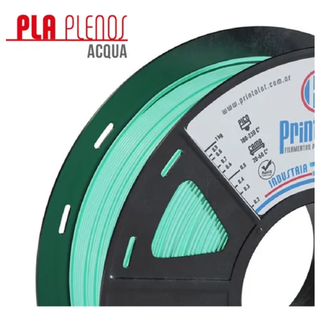 FILAMENTO 3D PLA PRINTALOT 1.75 MM 1 KG ACQUA - 2