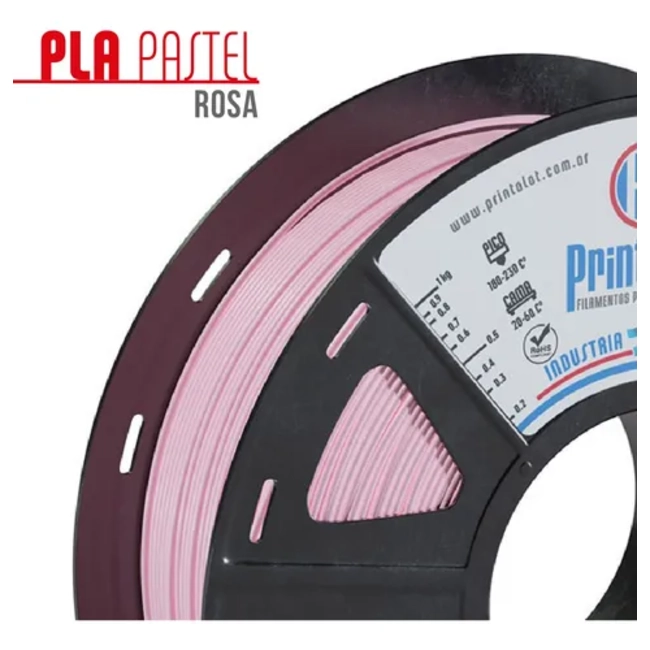 FILAMENTO PLA 1.75 MM PRINTALOT 1 KG COLOR ROSA - 3