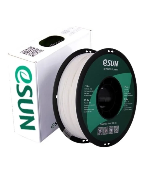 FILAMENTOS PLA+ ESUN 1 KG 1.75 MM BLANCO - 2