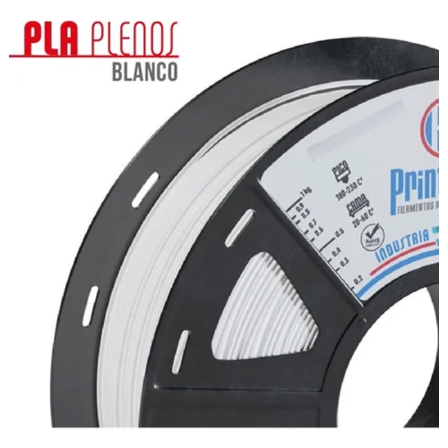 FILAMENTO PRINTALOT PLA BLANCO 1.75 MM 1 KG - 4