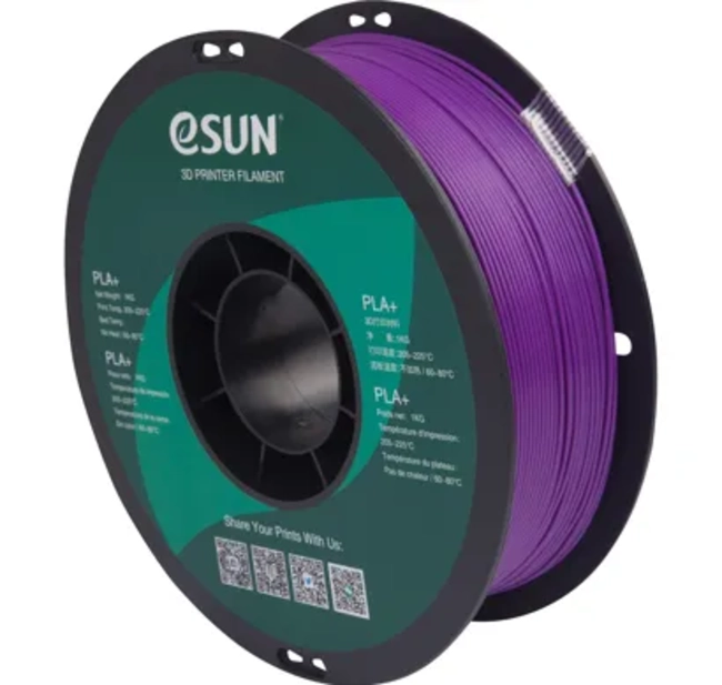 FILAMENTOS PLA+ ESUN 1 KG 1.75 MM MORADO - 2
