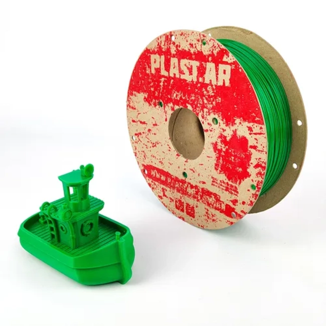 FILAMENTO PLASTAR PLA 1 KG IMPRESORA 3D COLOR VERDE - 3