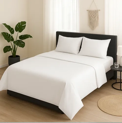 SABANAS HOTEL IRISH HOME MICROFIBRA SUPER KING COLOR BLANCO - 1