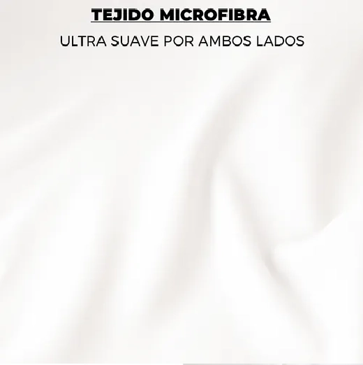 SABANAS HOTEL IRISH HOME MICROFIBRA SUPER KING COLOR BLANCO - 4