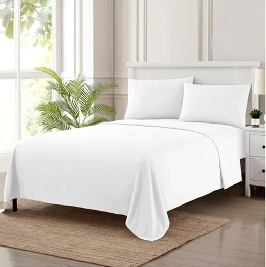 SABANAS HOTEL IRISH HOME MICROFIBRA SUPER KING COLOR BLANCO - 5