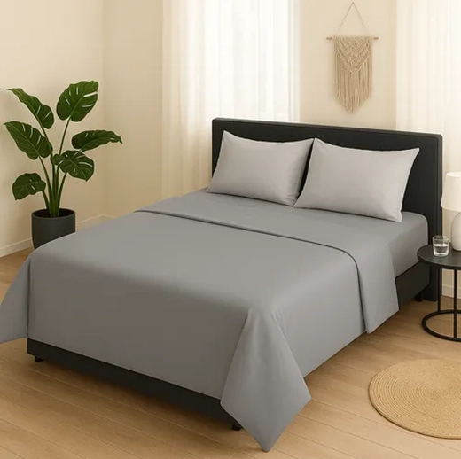SABANAS HOTEL IRISH HOME MICROFIBRA SUPER KING COLOR GRIS - 1
