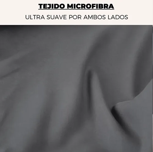 SABANAS HOTEL IRISH HOME MICROFIBRA SUPER KING COLOR GRIS - 4