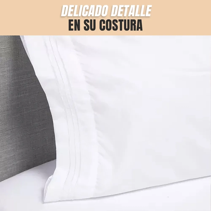 SABANAS LUJO 1800 HILOS 2 PLAZAS ULTRA SOFT - 3