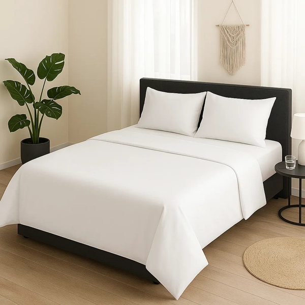 SABANAS HOTEL IRISH HOME MICROFIBRA 2 PLAZAS COLOR BLANCO - 2