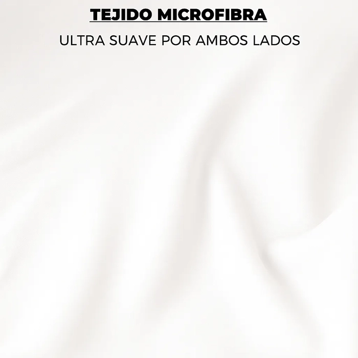 SABANAS HOTEL IRISH HOME MICROFIBRA 2 PLAZAS COLOR BLANCO - 3