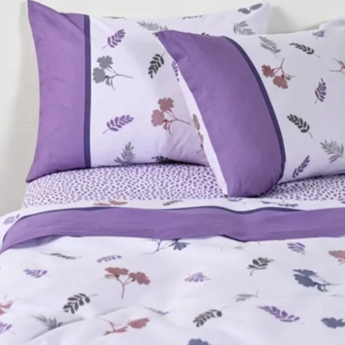 COMBO SABANAS 2 PLAZAS 144 HILOS + 2 ALMOHADAS DISEÑO ASFEN - 1
