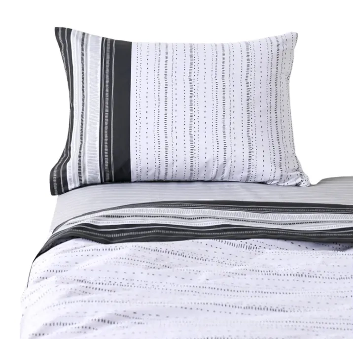 COMBO SABANA 1.5 PLAZA 144 HILOS + 2 ALMOHADAS CANNON - 1