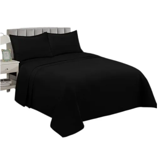 JUEGO SABANAS 1.5 PLAZA 144 HILOS + FUNDA ALMOHADA - 1