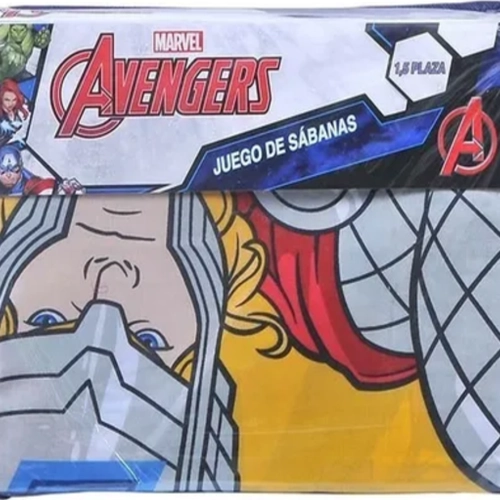 JUEGO SABANAS INFANTIL DISNEY MARVEL 1.5 PLAZA - 3
