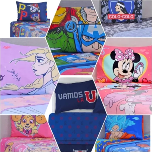 JUEGO SABANAS INFANTIL DISNEY MARVEL 1.5 PLAZA - 4