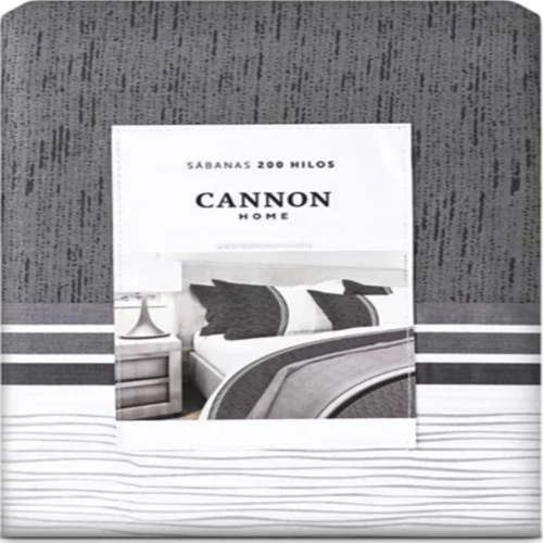 SABANAS KING CANNON 200 HILOS DISEÑO MOKA - 4