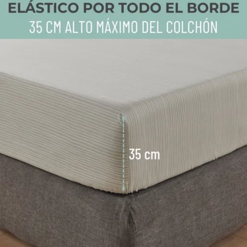 JUEGO SABANAS ESTAMPADAS ETNICO 1.5 PLAZA - 5