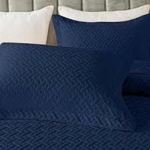 SET SABANAS 210 HILOS KING 2.5 PLAZAS 22 CM COLOR AZUL - 1