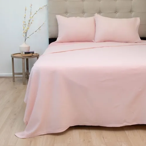 SABANA POLAR TERMICA 2 PLAZAS DORAL COLOR ROSA - 4