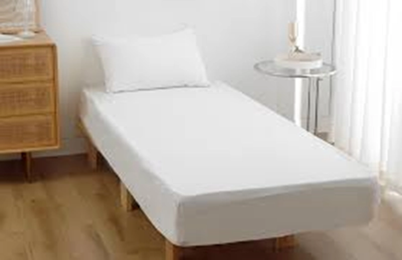 SABANAS 1 PLAZA 144 HILOS COLOR BLANCO - 3