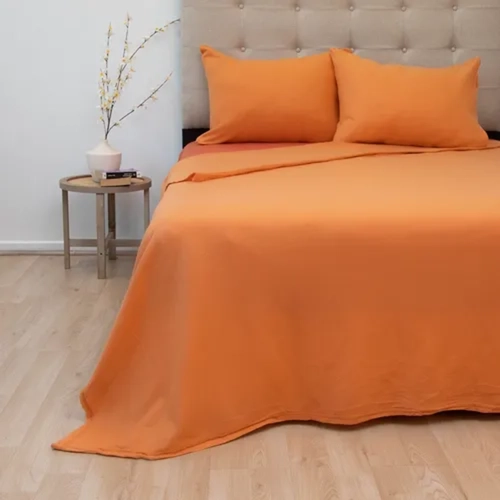 SABANA POLAR TE RMICA 2 PLAZAS DORAL COLOR TERRACOTA - 4