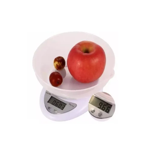 BALANZA DIGITAL COCINA 5KG CON BOWL - 4
