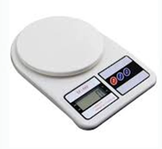 BALANZA DIGITAL COCINA COMERCIO 10KG COLOR BLANCO - 3