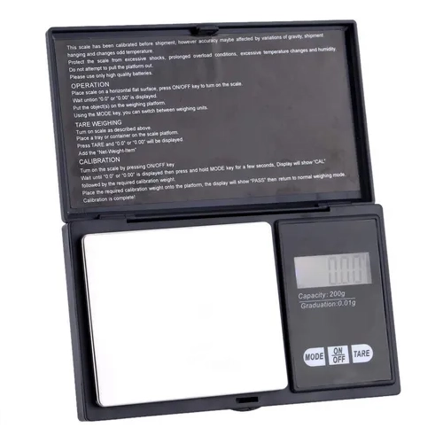 BASCULA DIGITAL JOYERIA 200G X 0.01G - 1
