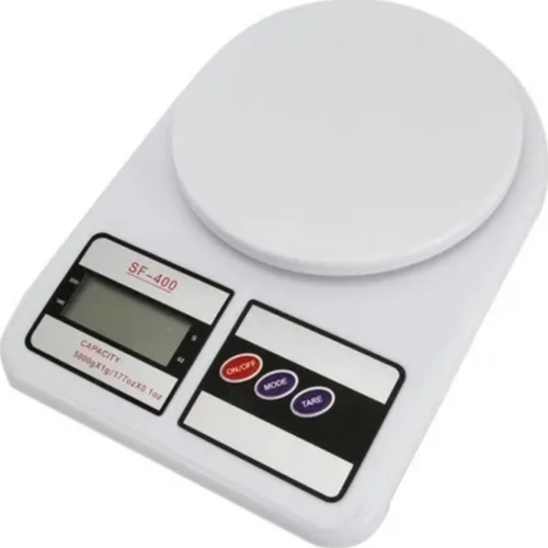 BALANZA COCINA DIGITAL SQ SF-400 10KG COLOR BLANCO - 1