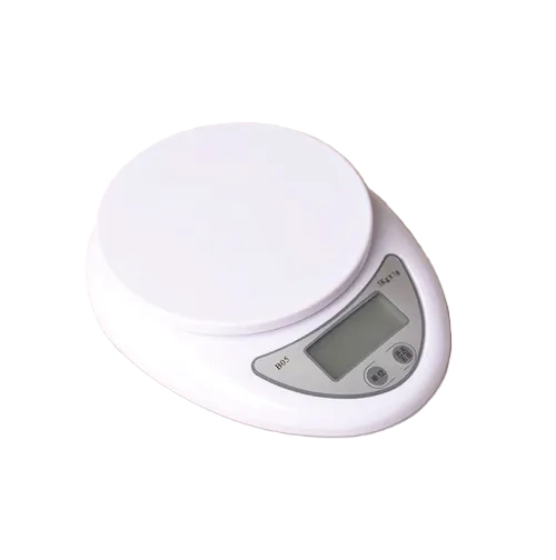 PESA DIGITAL COCINA 5KG CON BATERIAS - 2