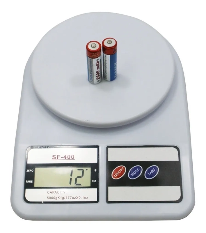 BALANZA DIGITAL COCINA SF-400 10KG BLANCA - 2