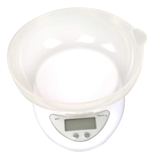 BALANZA DIGITAL COCINA CON BOWL 5KG REPOSTERIA - 1