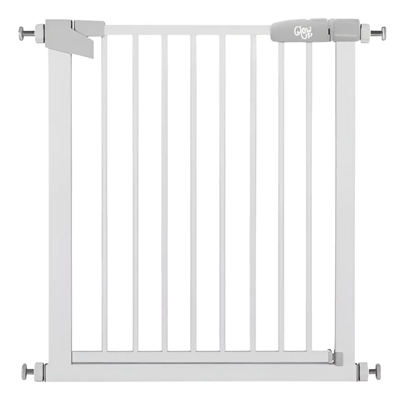 REJA SEGURIDAD ESCALERA PUERTA BEBE MASCOTAS GLOWUP COLOR BLANCO - 1
