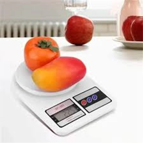 BALANZA DIGITAL COCINA SF-400 10KG COLOR BLANCO - 2