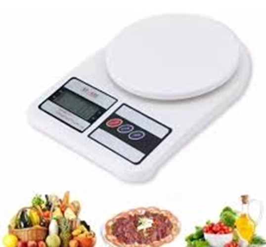 BALANZA DIGITAL COCINA SF-400 10KG COLOR BLANCO - 3