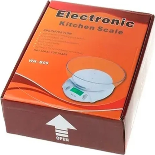 PESA COCINA DIGITAL 1G A 7KG CON BOWL COLOR BLANCO - 2