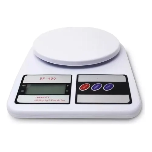 BALANZA DIGITAL COCINA SF-400 10KG BLANCA - 2