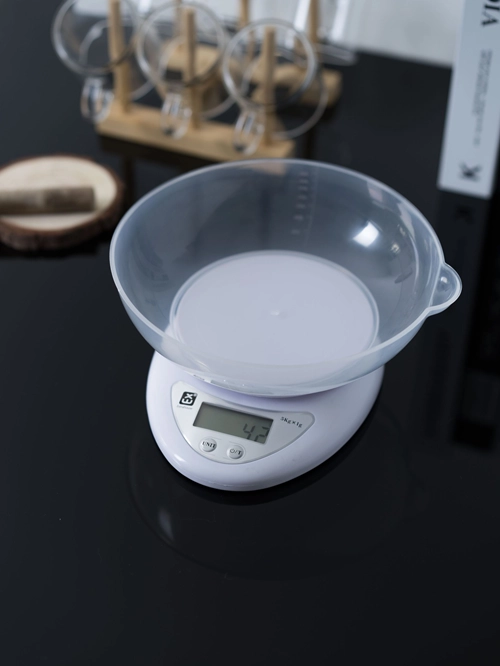 BALANZA DIGITAL COCINA METALTEX 5KG COLOR BLANCO - 3