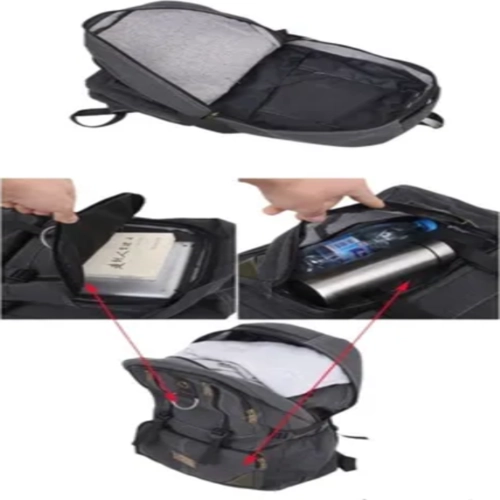 MOCHILA ESCOLAR CASUAL UNISEX COMPARTIMENTO LAPTOP USB - 7
